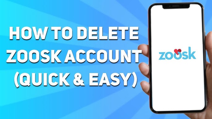 Delete My Zoosk Account
